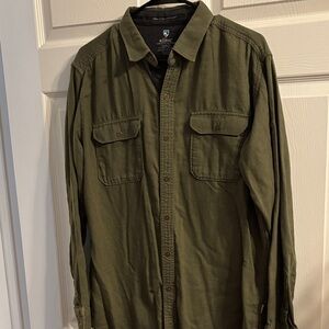 Kuhl Men's Forest Green Shirt Jacket